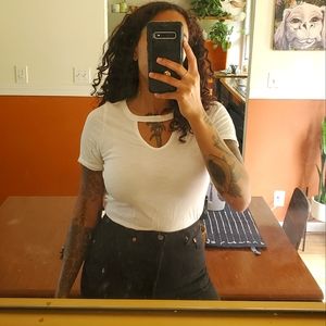 T.LA cut out t-shirt